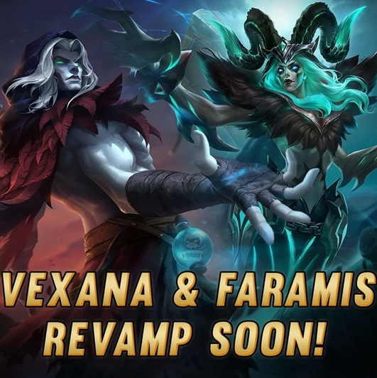 Moonton Revamp Vexana and Faramis Mobile Legends